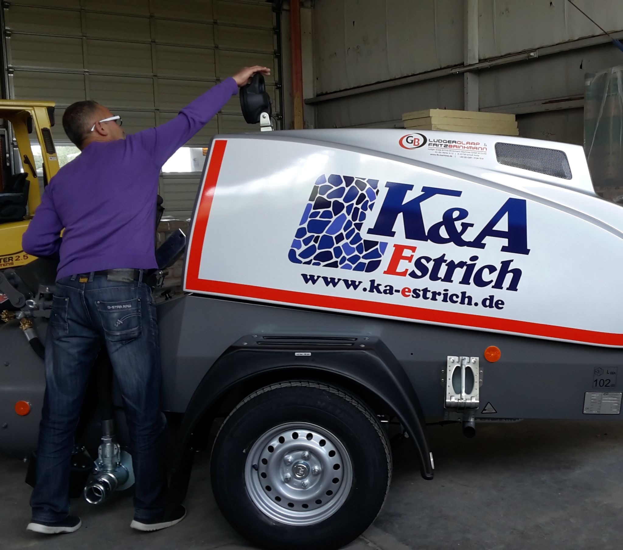 Team auf der Baustelle